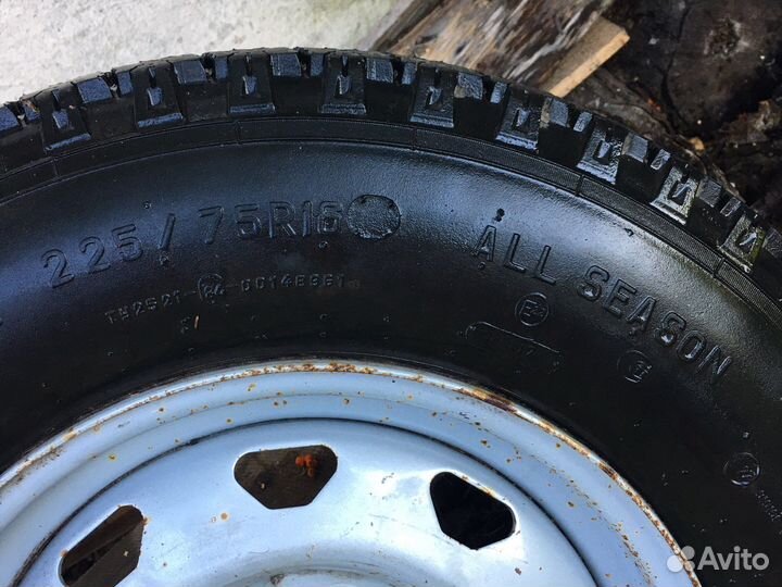 R16 КШЗ К-153 225/75, PCD 5x139.7 DIA 108