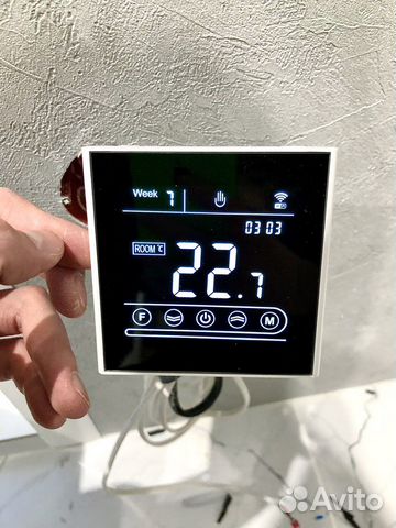 Умный терморегулятор для теплого пола WiFi