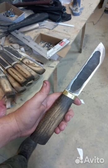 Нож ручной работы