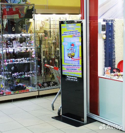 Рекламные стойки с доходом от первых дней