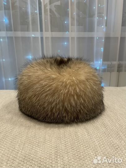 Женская шапка меховая лиса