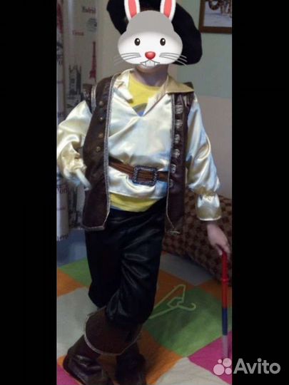 Новогодний костюм для мальчика/пират Джек Воробей