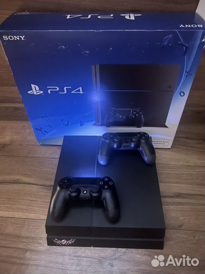 Sony playstation 4+40игр+2геймпада