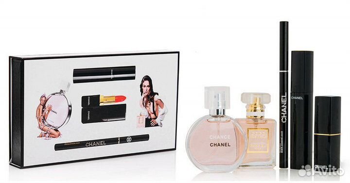 Подарочный набор Chanel 5в1