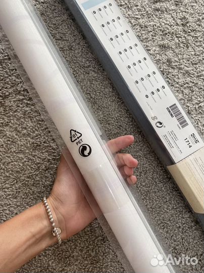 Рулонная штора гардина икеа 60 х 300 см