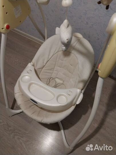 Детские электронные качели graco