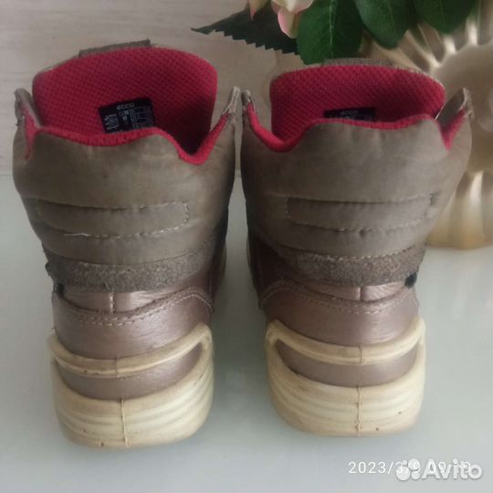 Ботинки демесезон ecco (30р)