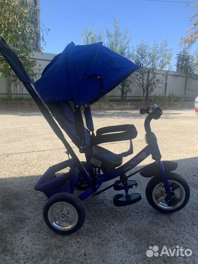 Детский велосипед с родительской ручкой