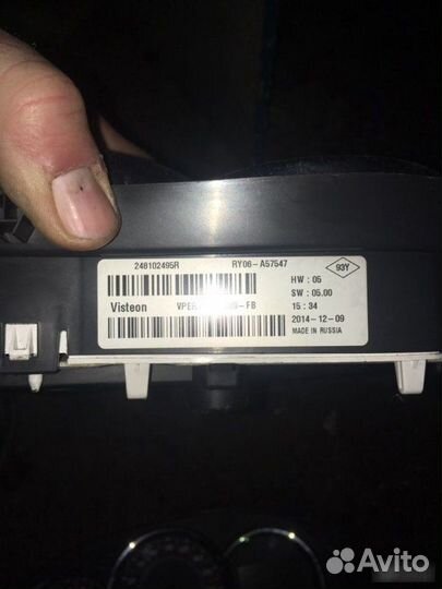 Щиток приборов Renault Logan 2