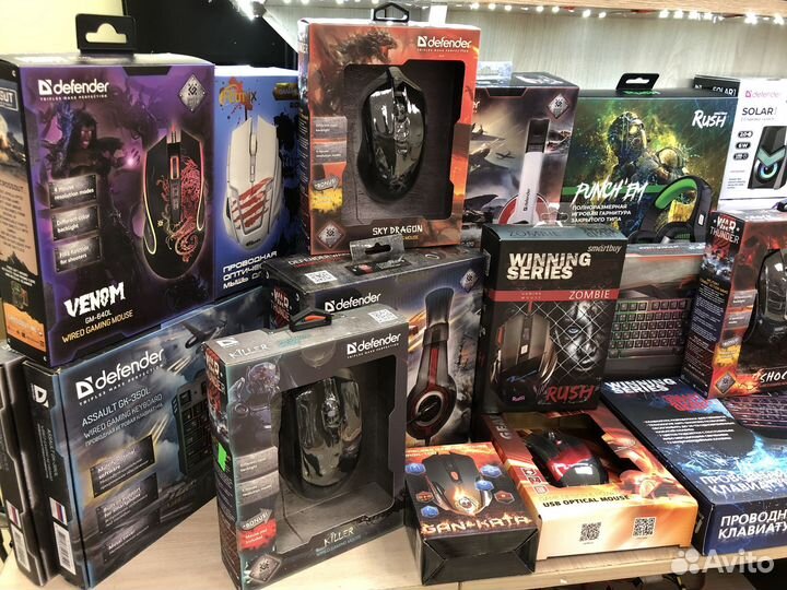 Игровая мышь hiper GM-6 raven Black Новая