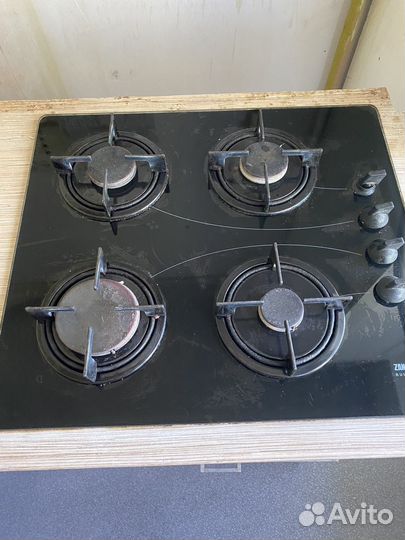 Газовая варочная панель 4 конфорки zanussi