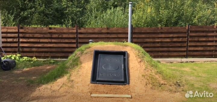 Бесшовный пластиковый погреб Tingard 3000