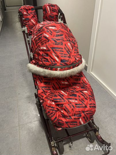 Санки- коляска Nika Ника Детям 7-8sк