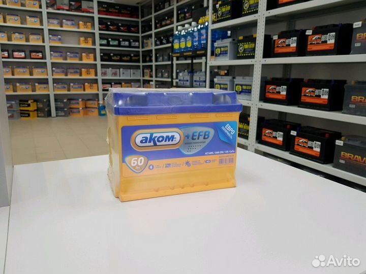 Аккумулятор Акоm EFB 60 с доставкой