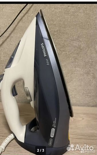Утюг philips azure 2800w steamglide elite