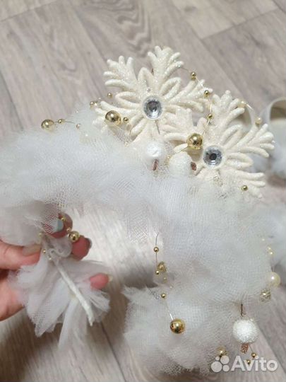 Новогодний костюм. Костюм снежинки