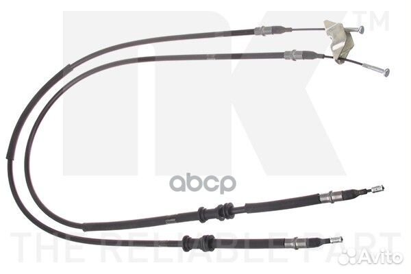 Трос тормозной Opel Zafira 9036101 Nk