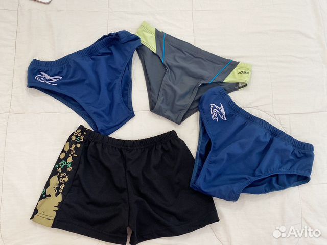 Плавки для мальчиков 6-10 лет пакетом