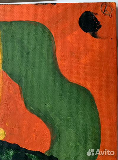 Картина на картоне 30х20см