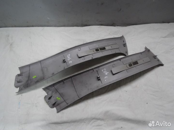 Обшивки накладки стоек пежо 206