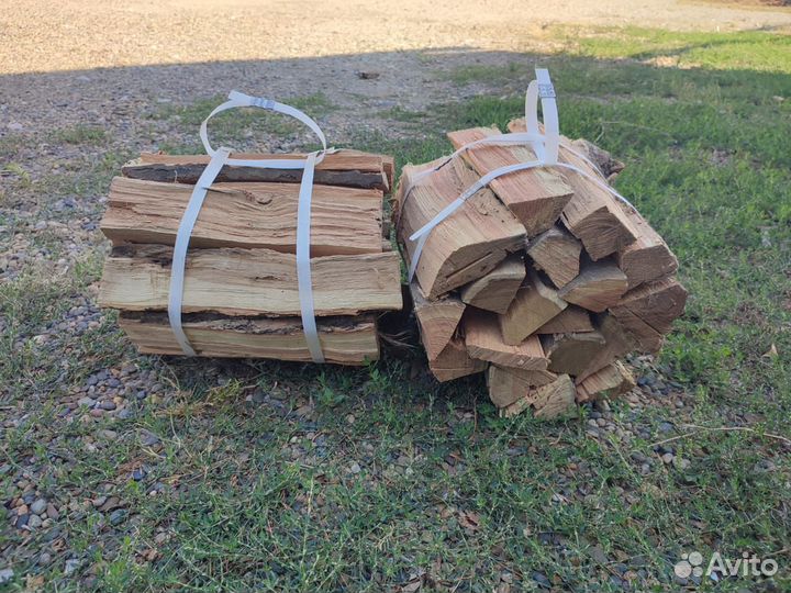 Дрова в вязанках