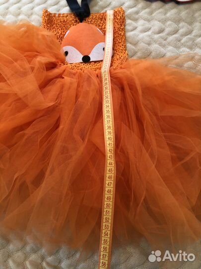 Новогодний костюм лисички 2-4 года