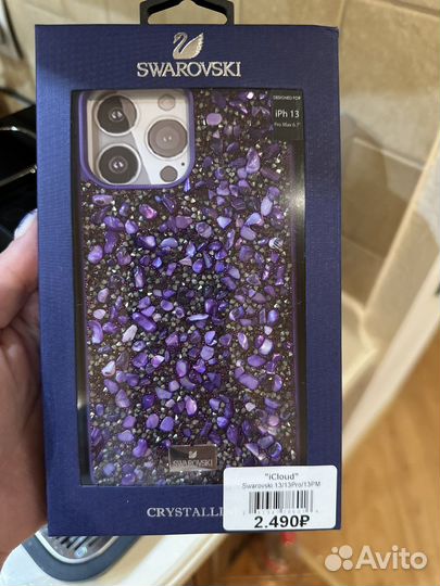 Чехол на iPhone 13 pro max swarovski