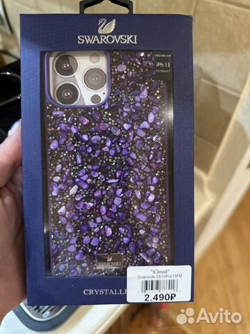 Чехол на iPhone 13 pro max swarovski