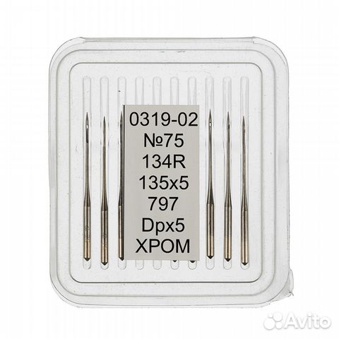 Иглы для пром. шв. машин 