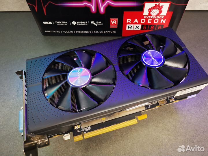 Sapphire pulse RX 580 8Gb