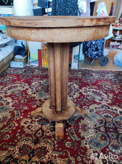 Старинный письменный стол 19 века, дуб