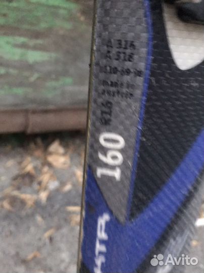 Горные лыжи fisher 160см