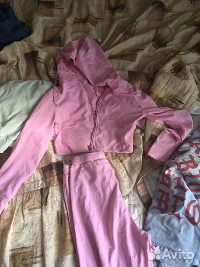 Вещи пакетом на девушку