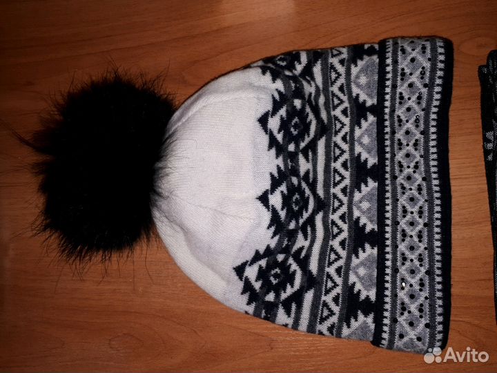 Комплект шапка и шарф