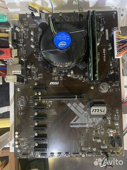 Материнская плата 1151 v2 для майнинга и игр