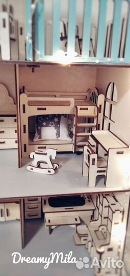 Мебель для кукольного домика