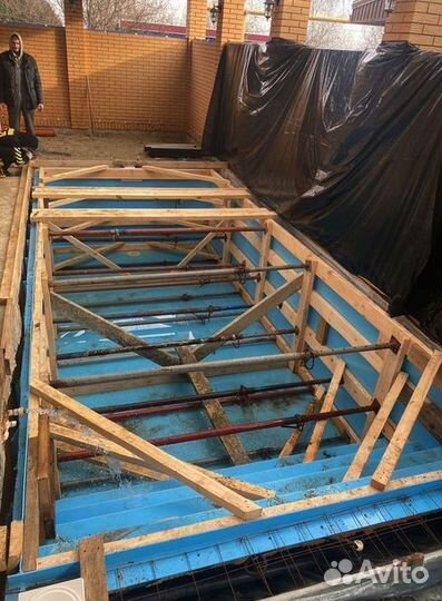 Полипропиленовая чаша (бассейн) 7м*3м*1,5м