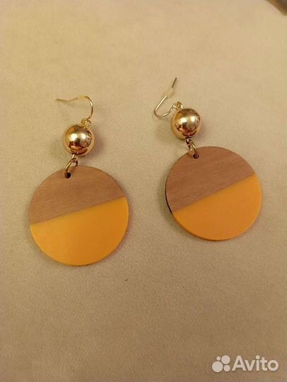 Серьги бижутерия