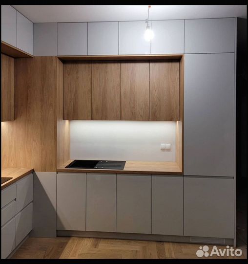 Экологичная угловая кухня