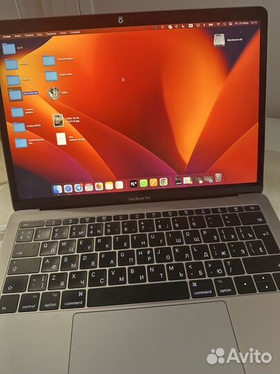 Macbook pro 2017 8 гб 256 гб intel iris plus