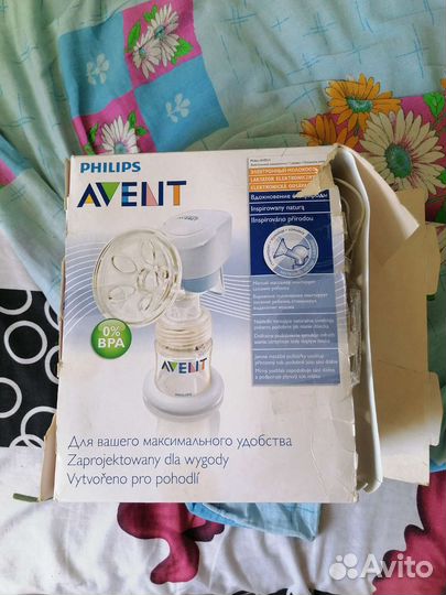 Молокоотсос avent электрический на запчасти