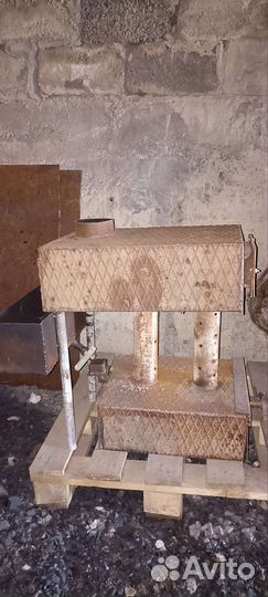 Печь на отработке