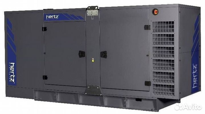 Дизельный генератор 80 кВа Hertz HG 88 CH в кожухе