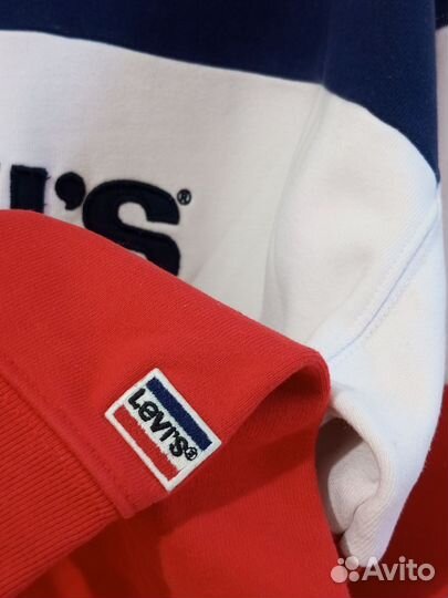 Новое хлопковое худи оверсайз Levi's