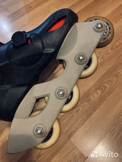 Ролики Oxelo. Светятся. Раздвижные. Размер 30-32