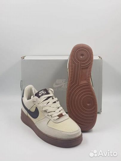 Nike Air Force 1 Beige с мехом (44р)