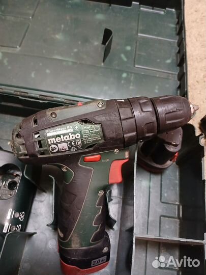 Шуруповерт metabo 12v