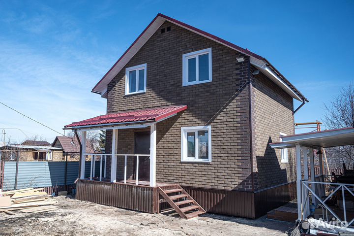 Домокомплект 92,8 кв.м фасад под ключ 10403