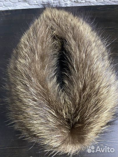 Шапка из енота