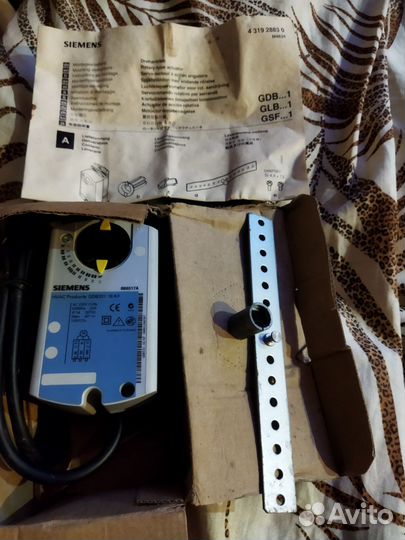 Привод воздушной заслонки Siemens CDB 331.1E/KF